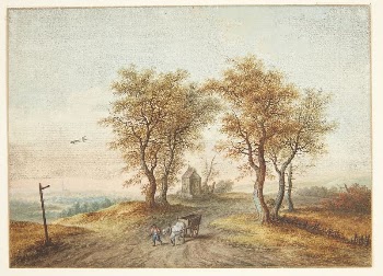 Landscape with trees around a country | Free Photo - rawpixel