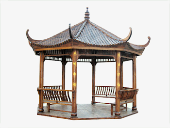 Landscape Wooden Gazebo, Landscape Clipart, Landscape, Wood PNG ...