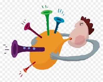 Language Clipart Word Bank - Illustration