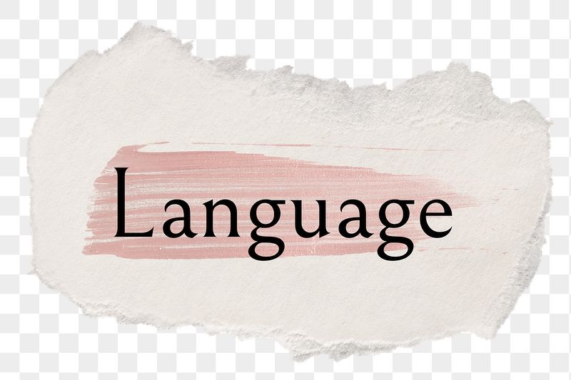 Language png word sticker typography, | Free PNG - rawpixel