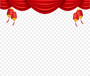 Lantern Chinese New Year Transparency and translucency - Curtains and lanterns 