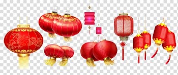 Lantern collection transparent background PNG clipart