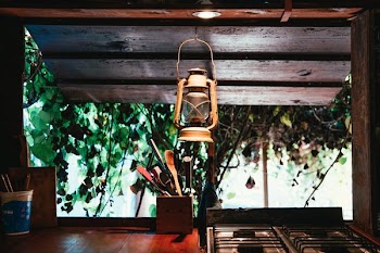Lantern Lit Jungle Hut