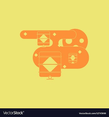 Lantern of Chinese new year vector image