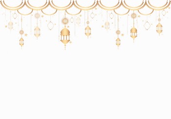 Lanterns pattern a blank white background