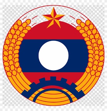 Laos Coat Of Arms Clipart Vientiane Lao Army F - Lao People's Armed Forces