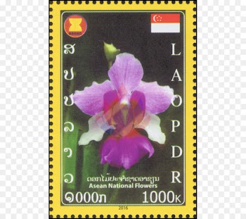 Laos Postage Stamps Rumduol Association of Southeast Asian Nations First day of issue - rumdul 
