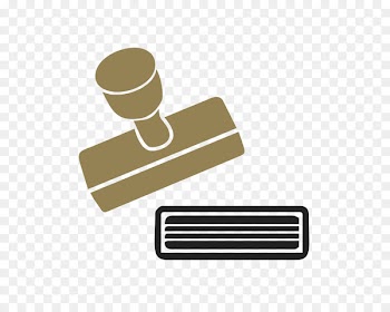 Lapel pin Company Information Management Service - approved stamp 