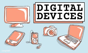 Laptop background camera | Free stock vector - 395621
