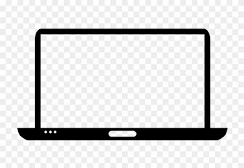 Laptop Clipart Free - Macbook Pro Template Png