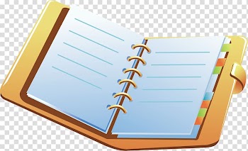 Laptop Computer file, Color book transparent background PNG clipart