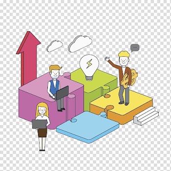 Laptop Computer , People at work transparent background PNG clipart