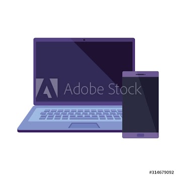laptop computer with smartphone design