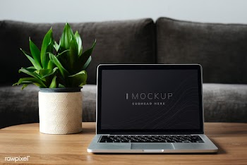 Laptop digital device screen mockup | Free stock psd mockup - 527636