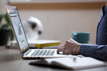 Laptop From Side