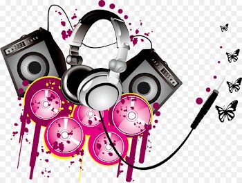 Laptop High-definition television Display resolution Wallpaper - Stereo headphones theme vector material 