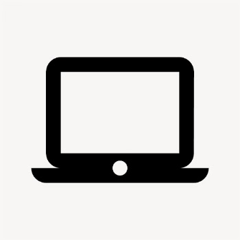 Laptop Mac, hardware icon, filled | Free Icons - rawpixel