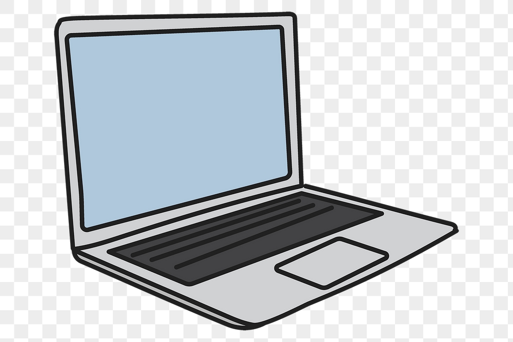 Laptop png sticker, digital device | Free PNG Illustration - rawpixel