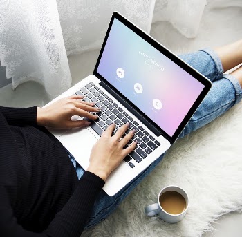 Laptop screen mockup, digital device | Free PSD Mockup - rawpixel