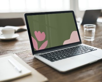 Laptop screen mockup, workspace psd | Free PSD Mockup - rawpixel