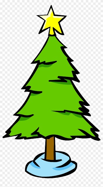 Large Christmas Tree - Club Penguin Christmas Tree