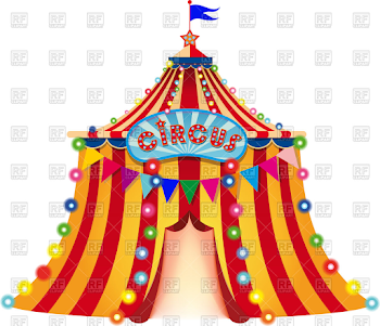 Large circus tent Vector Image of Sport and Leisure © sharpner ...