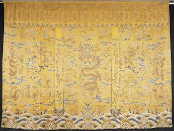 Large curtain hanging of imperial | Free Photo - rawpixel
