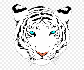Large Cute Valentine Tiger Png Cute White Tiger Clipart - Gefährliches, Beängstigendes Gelb Mustert Tiger Mousepads