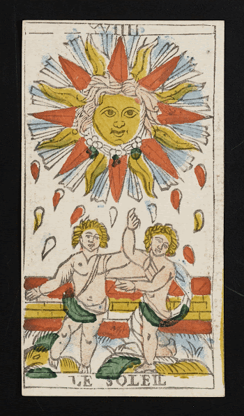 large depiction of sun with human | Free Photo - rawpixel