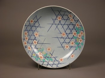 Large Dish with Cherry Blossoms | Free Photo - rawpixel