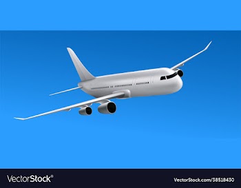large heavy modern wide body passenger twin jet