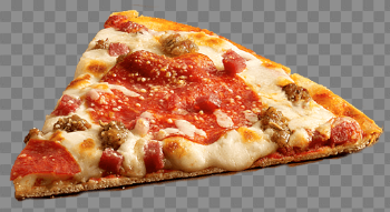 Large Pizza Slice transparent PNG - StickPNG