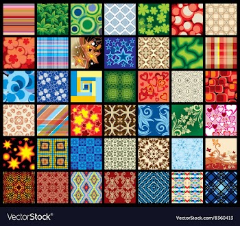 Large Set of Backgrounds for Design vector image
