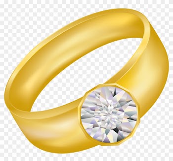Large Size Of Wedding Rings - Transparent Gold Ring