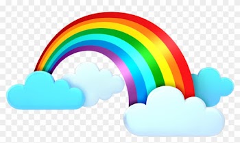 Larnaca Parents Network - Cloud And Rainbow Png