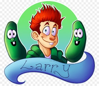 Larry the Cucumber Bob the Tomato Clip art Jimmy Gourd Illustration - asapargus poster 