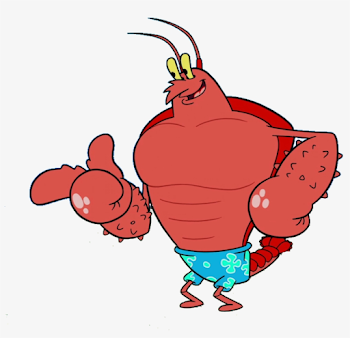 Larry The Lobster - Free Transparent PNG Download - PNGkey