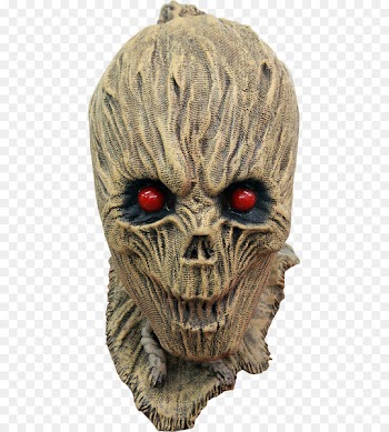 Latex mask Halloween costume Scarecrow - creepy mask 