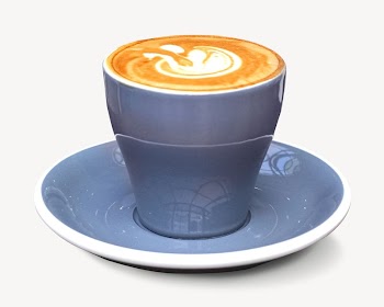 Latte art coffee, beverage isolated | Free Photo - rawpixel
