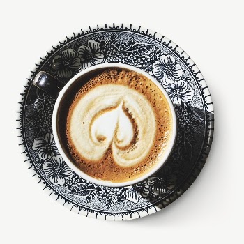 Latte art collage element, isolated | Free PSD - rawpixel