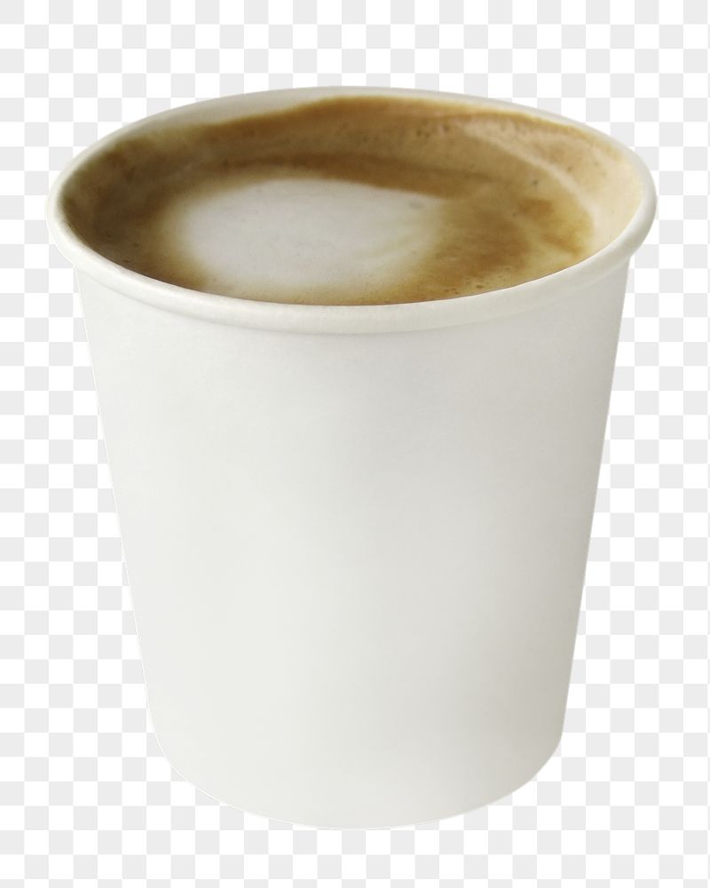 Latte cup png sticker, transparent | Free PNG - rawpixel