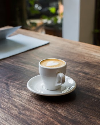 Latte in Cup