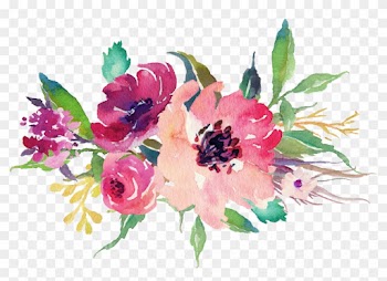 Lattes, Lilacs, &amp; Lullabies - Watercolor Flowers Png