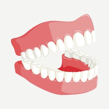 Laughing teeth clipart, collage element | Free PSD - rawpixel