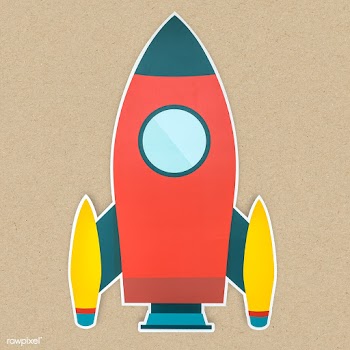 Launch rocket icon isolated | Free stock photo - 476751