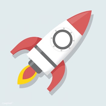 Launching rocket | Free stock vector - 747
