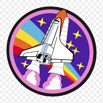 Launching rocket png badge sticker, | Free PNG - rawpixel