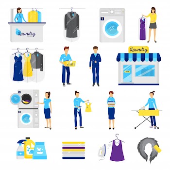 Laundry service set