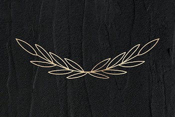 Laurel vector gold botanical watercolor… | Free stock illustration | High Resolution graphic