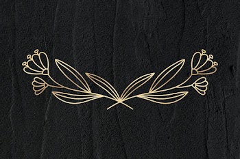 Laurel vector gold floral watercolor luxury… | Free stock illustration | High Resolution graphic
